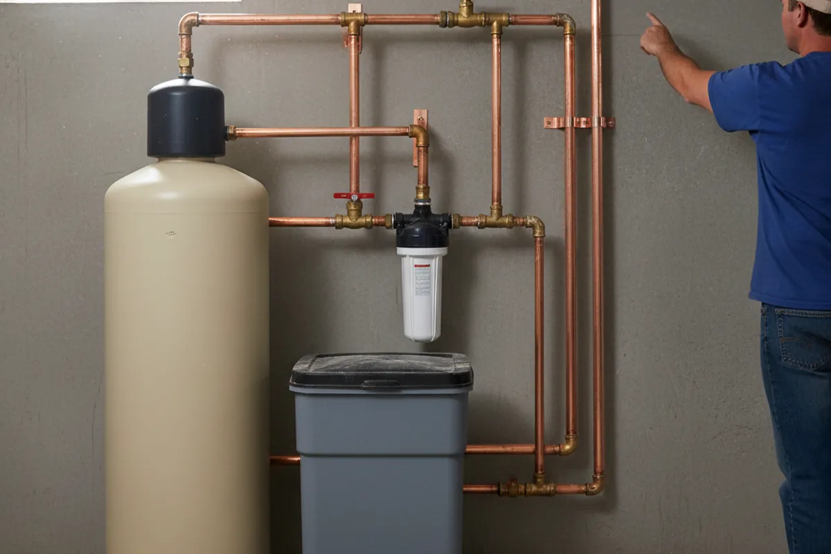 Whole-house water treatment system installed in Clarks Hill